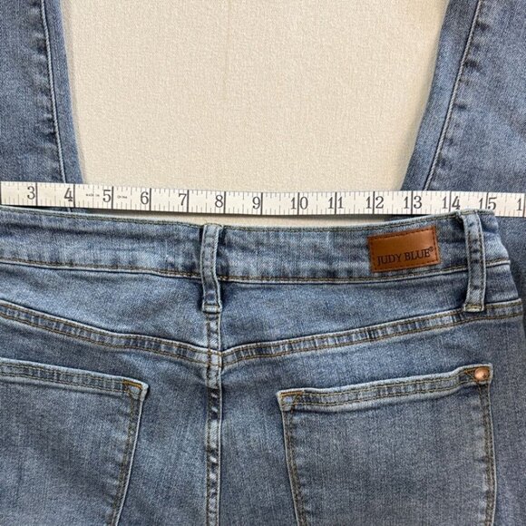 Judy Blue Classic Straight Leg Jeans - Medium Blue - Picture 2 of 7